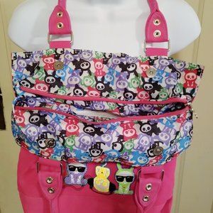 Pink Skelanimals Tote Purse y2K NWT